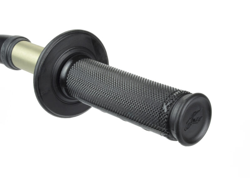 Renthal Grips Ultra-Tacky™ Half Waffle Dual Comp -BK Renthal Grips Ultra-Tacky™ Half Waffle Dual Comp -BK