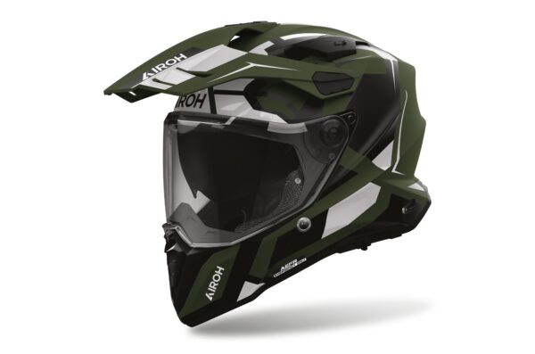 Airoh Hjälm Commander 2 Polar Military grön