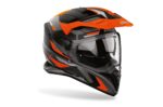 Airoh Hjälm Bandit Glitch orange Matt