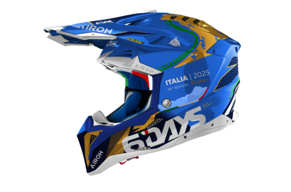 Airoh Hjälm Aviator 3 6DAYS Italy 2025 glansig
