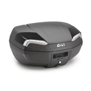 Givi Toppbox E46 Riviera 46 L svart med silverfärgade reflexer