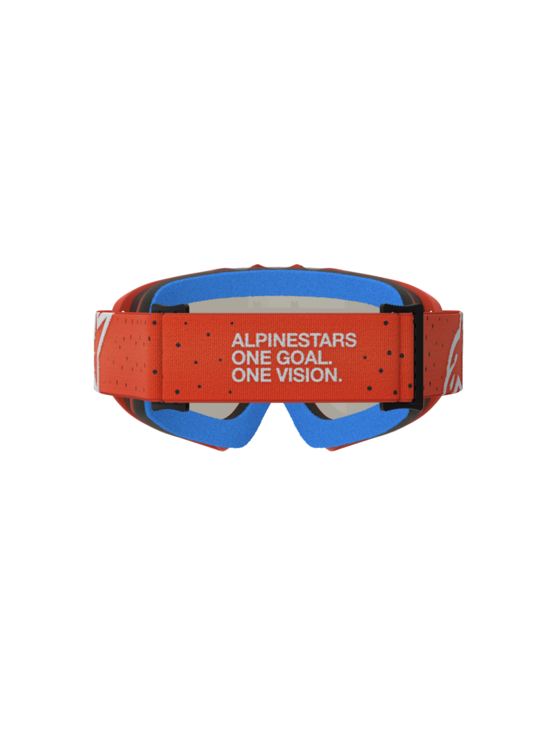 Alpinestars Goggle Vision Youth Vesta Orange/Silver Spegel Silver