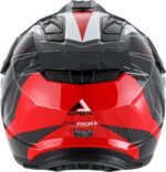 APEX Hjälm AC500 Carbon Sahara vit/röd/blå glansig